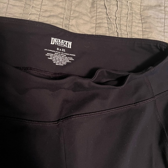 Duluth Trading Co classic stretch straight leggings sz s/31 - Picture 7 of 7